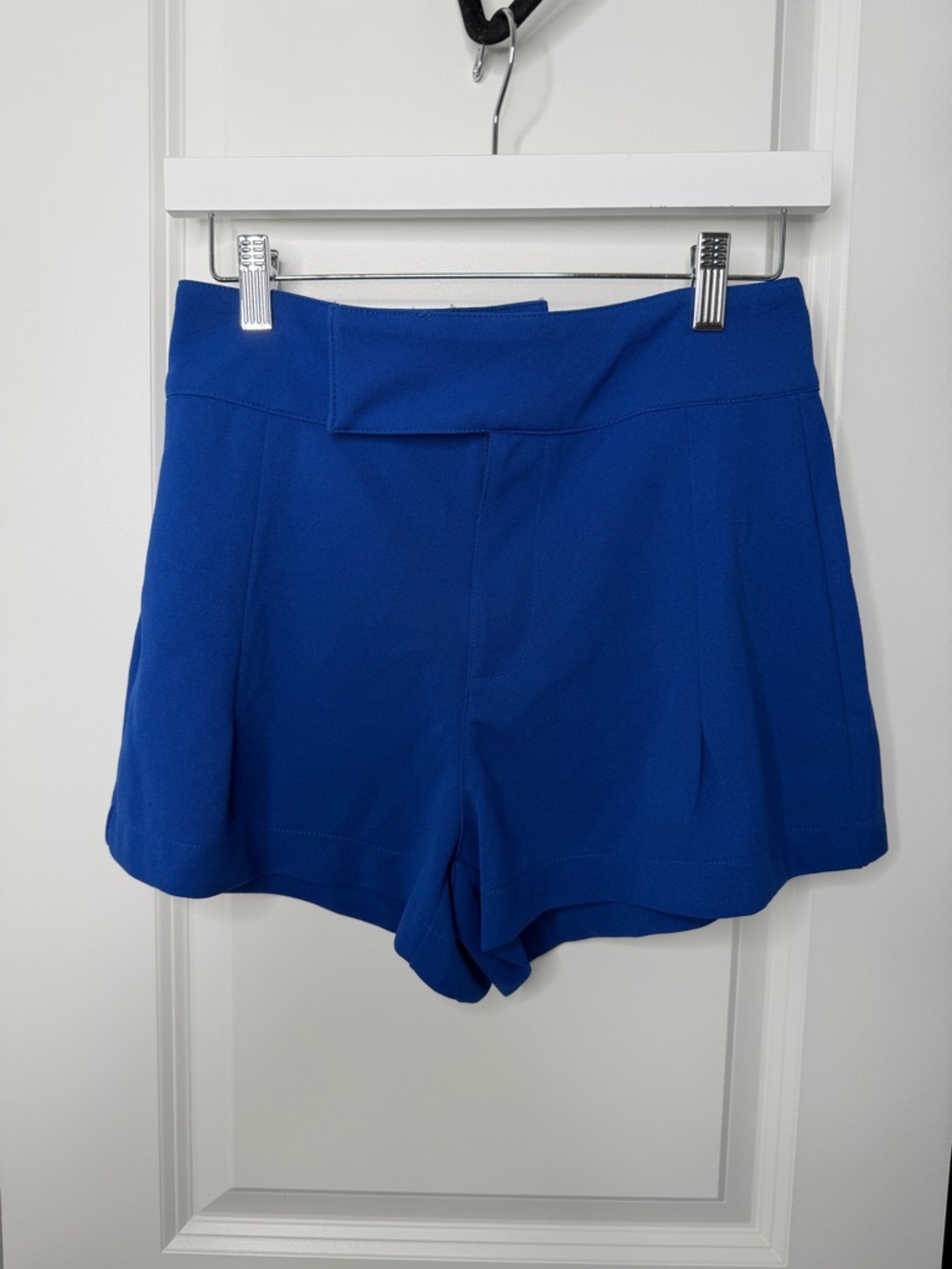Sincerely Jules Royal Blue High-Waist Dress Shorts